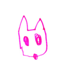 お絵かきガール（個別スタンプ：8）