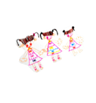 お絵かきガール（個別スタンプ：14）