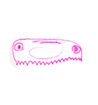 お絵かきガール（個別スタンプ：16）