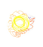 お絵かきガール（個別スタンプ：19）