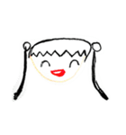 お絵かきガール（個別スタンプ：20）