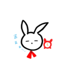 うさぎの日常〜関西弁〜 1（個別スタンプ：1）