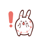 野球ボールウサギ ベイ（個別スタンプ：3）