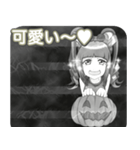 ラブリーハロウィン雷雲んご（個別スタンプ：28）