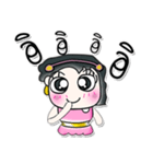 >> Hi！ My name is Maki.<<（個別スタンプ：11）