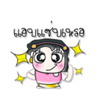 >> Hi！ My name is Maki.<<（個別スタンプ：23）