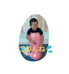 健慎4歳夏の思い出（個別スタンプ：4）