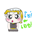 Hello my name is Kiyomi...^^！！（個別スタンプ：7）