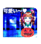 ラブリーハロウィンピアノんご（個別スタンプ：28）