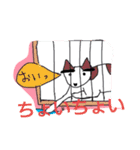 眉毛犬ラヴィ（個別スタンプ：18）