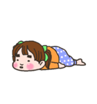ほっぺの立派なよつば（個別スタンプ：14）