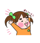 ほっぺの立派なよつば（個別スタンプ：21）