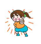 ほっぺの立派なよつば（個別スタンプ：27）