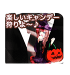 ラブリーハロウィンダンディスーツんご（個別スタンプ：29）