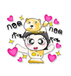 ^^.. Miss. Sayaka..Love dog..（個別スタンプ：7）