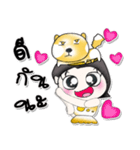 ^^.. Miss. Sayaka..Love dog..（個別スタンプ：27）