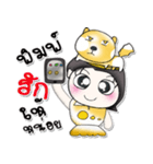 ^^.. Miss. Sayaka..Love dog..（個別スタンプ：37）