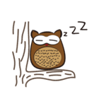 Cute owl kuku（個別スタンプ：10）