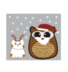 Cute owl kuku（個別スタンプ：13）