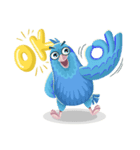Blue Tubby and Friends（個別スタンプ：6）