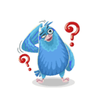 Blue Tubby and Friends（個別スタンプ：7）