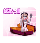 ラブリーハロウィンチェックんご（個別スタンプ：23）