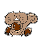 おもしろアニマル（個別スタンプ：5）