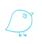 The Little Happy Blue Bird（個別スタンプ：1）