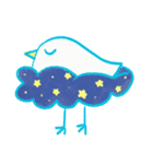 The Little Happy Blue Bird（個別スタンプ：23）