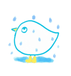 The Little Happy Blue Bird（個別スタンプ：24）