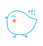 The Little Happy Blue Bird（個別スタンプ：29）