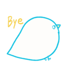 The Little Happy Blue Bird（個別スタンプ：31）