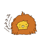 もさいおん - もさもさなキッズライオン（個別スタンプ：3）