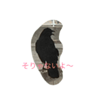 I'd like to fly while coming.（個別スタンプ：2）