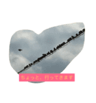 I'd like to fly while coming.（個別スタンプ：5）