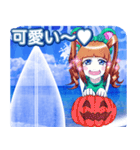 ラブリーハロウィンサーフィンんご（個別スタンプ：28）