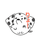 まんまるわんこ 日常使いスタンプ（個別スタンプ：3）