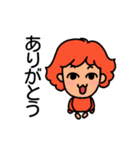グループで色別キャラ（個別スタンプ：4）