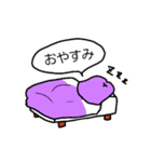 グループで色別キャラ（個別スタンプ：8）