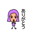 グループで色別キャラ（個別スタンプ：10）