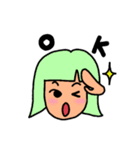 グループで色別キャラ（個別スタンプ：27）