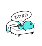 グループで色別キャラ（個別スタンプ：32）