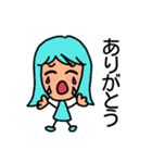 グループで色別キャラ（個別スタンプ：34）