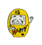 ダルマちん（個別スタンプ：6）