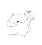 Squirrel with many trapezius muscles（個別スタンプ：17）