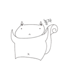 Squirrel with many trapezius muscles（個別スタンプ：23）