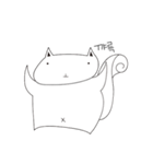Squirrel with many trapezius muscles（個別スタンプ：24）