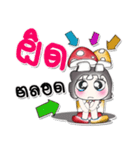 Hi！ My name is LaLa. Love Mushroom.（個別スタンプ：13）