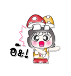 Hi！ My name is LaLa. Love Mushroom.（個別スタンプ：22）