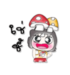 Hi！ My name is LaLa. Love Mushroom.（個別スタンプ：29）